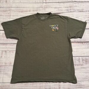 Neff Snowboard Ski Green Hipster Hippy Hip Hop Mushroom Don't Trip Men's Size XL